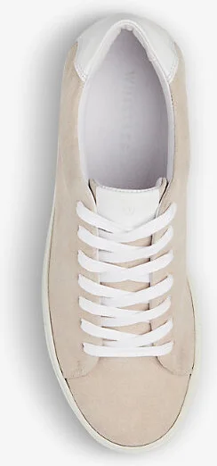 Womens Grey Raife Logo-Embossed Suede Low-Top Trainers Eur 38/5 Uk Women - Image 2