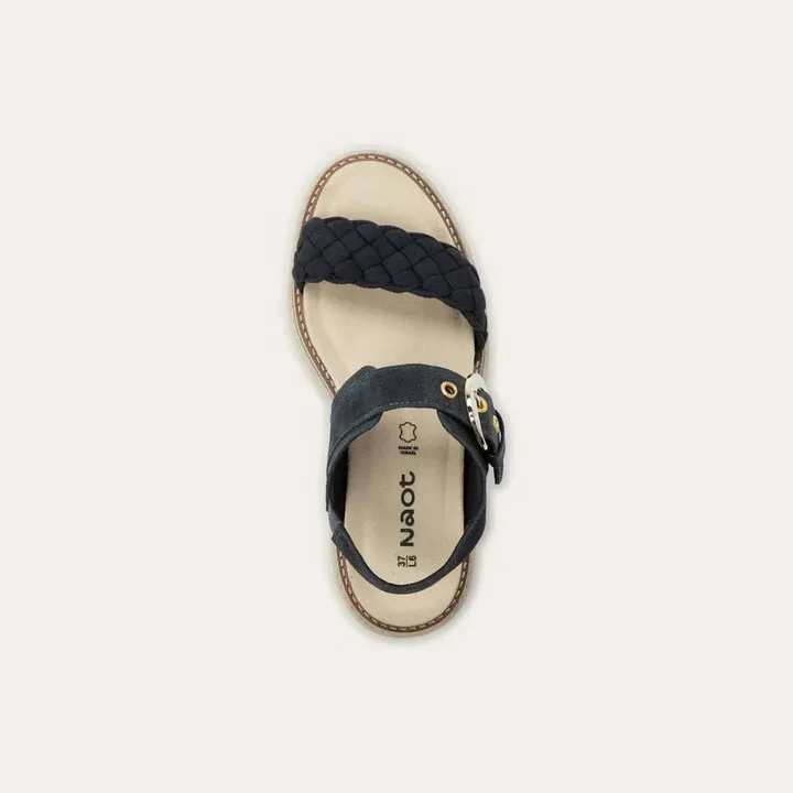 Women's Grove Sandal In Charcoal Soft Suede