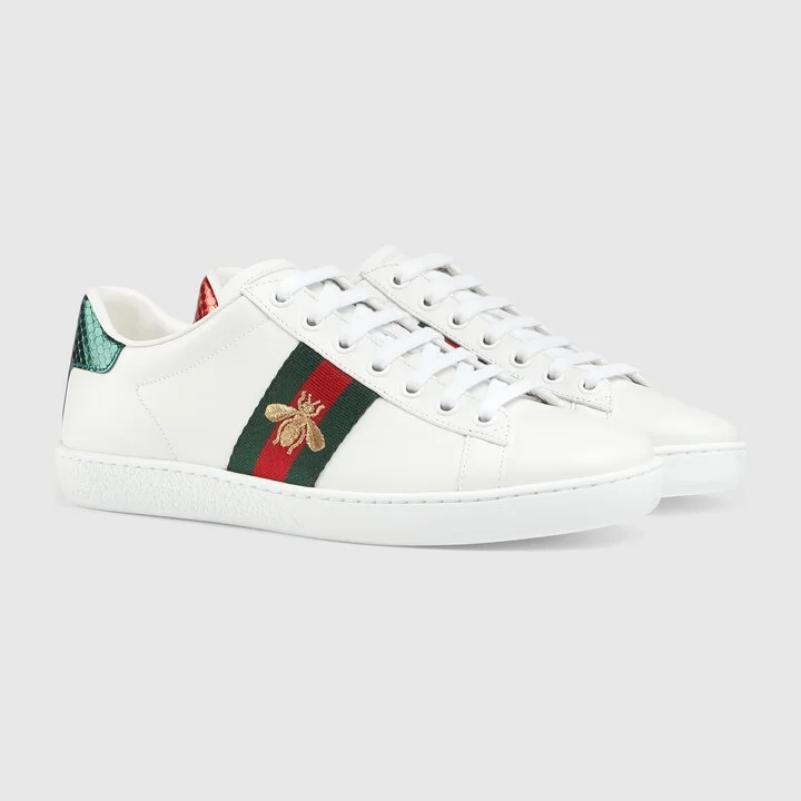 Women's Gucci Ace sneaker with bee - Image 2