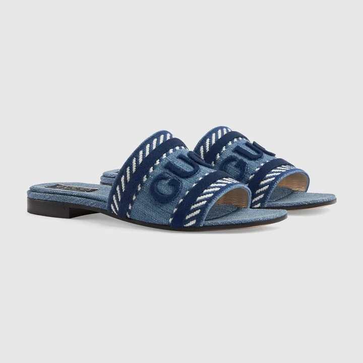 Women's 'Gucci' slide sandal - Image 2