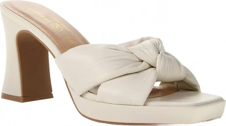 Women's Gwinn Platform Heel In Bone