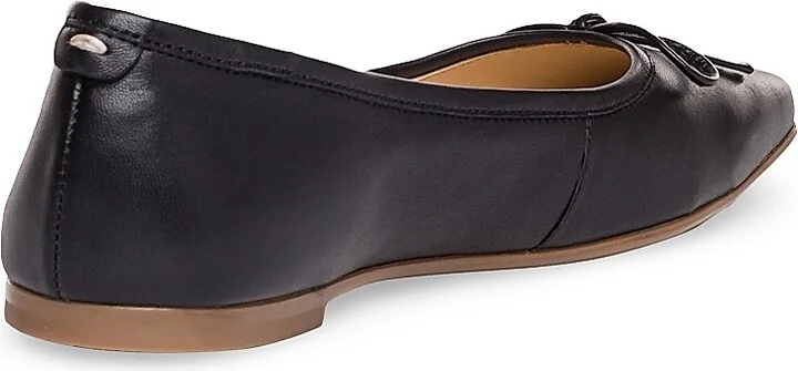 Women's Gwynn Nappa Ballerina Flat - Black - Size 6 - Image 4