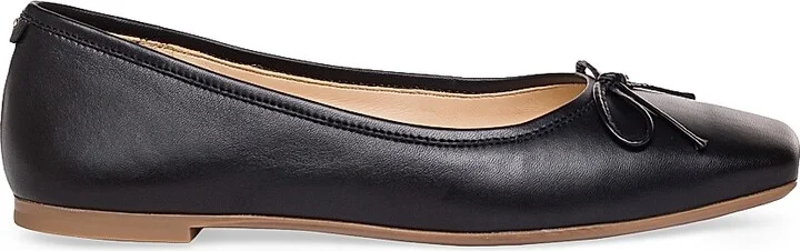 Women's Gwynn Nappa Ballerina Flat - Black - Size 6