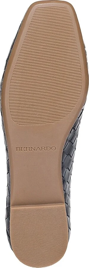 Women's Gwynn Woven Leather Ballet Flats - Navy - Size 6 - Image 7