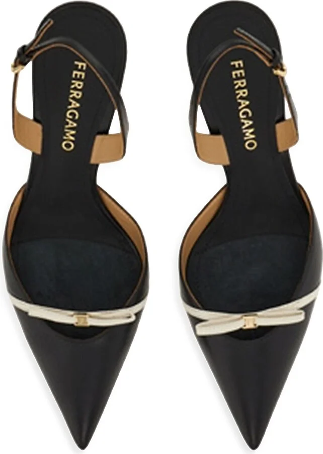 Women's Gylla 70MM Patent Leather Pumps - Nero - Size 5.5 - Image 4