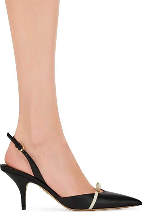 Women's Gylla 70MM Patent Leather Pumps - Nero - Size 5.5 - Image 7