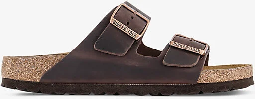 Womens Habana Arizona Two-Strap Leather Sandals Eur 39 / 6 Uk Women