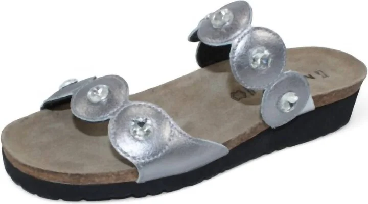 Women's Hailey Sandal In Dark Pewter