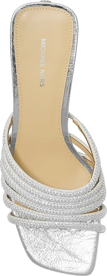 Women's Haisley Kitten Sandals - Silver - Size 5 - Image 3