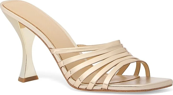 Women's Haisley Metallic High Sandals - Pale Gold - Size 5 - Image 2