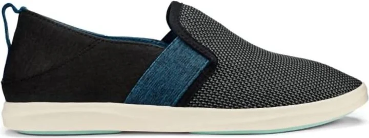 Women's Hale'iwa Sneaker In Black/teal