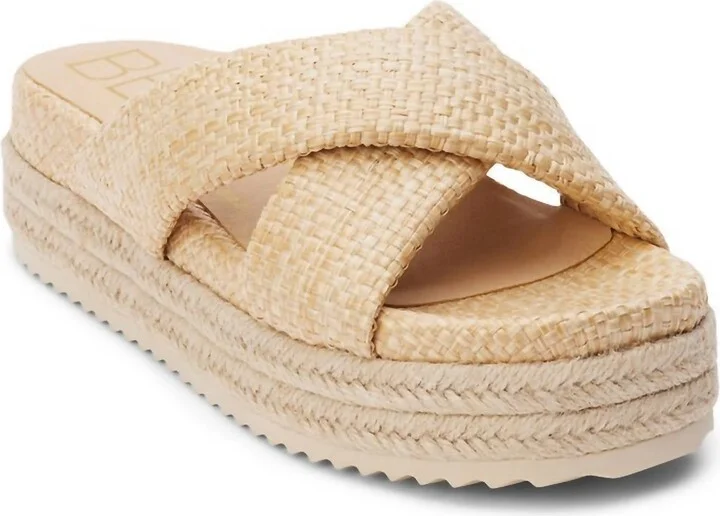 Women's Hali Platform Sandal In Beige