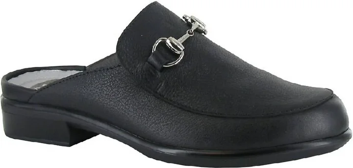 Women's Halny Leather Mule In Black