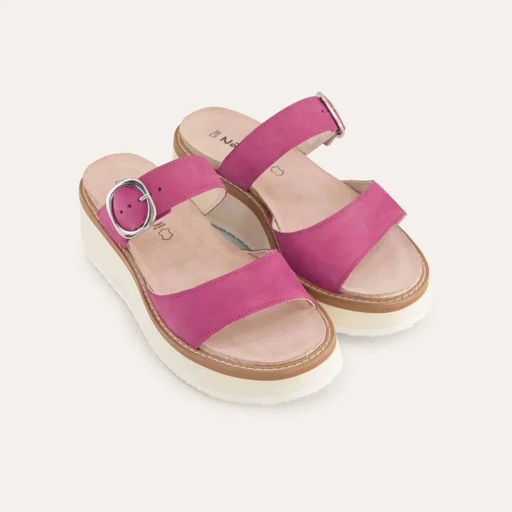 Women's Halvah Sandal In Pink Plum