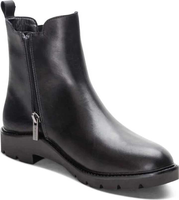Women's Hannah Arch Support Boots In Black