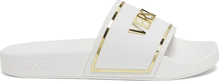 Porcelain White Versace Gold