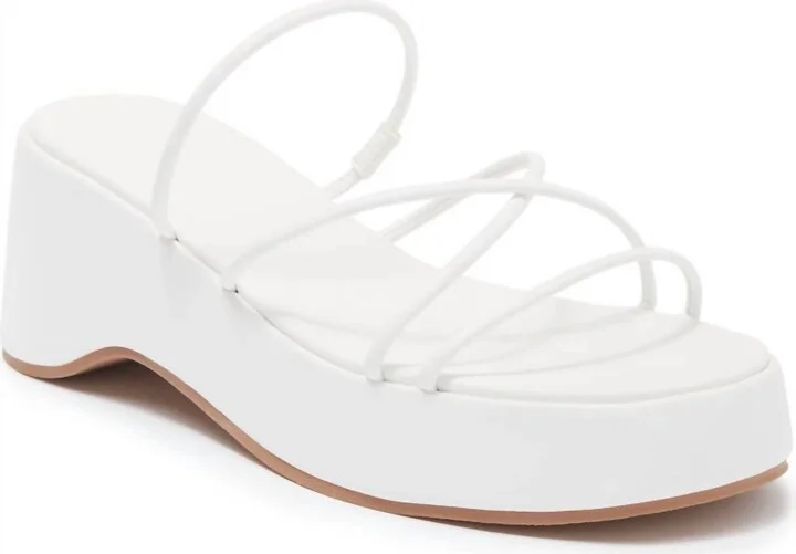 Women's Harris Platform Sandal In White