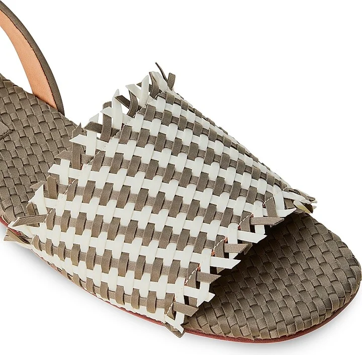 Women's Havana Slingback Striped Sandals - Carrara - Size 5 - Image 4
