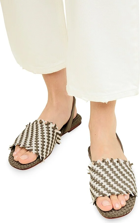 Women's Havana Slingback Striped Sandals - Carrara - Size 5 - Image 6