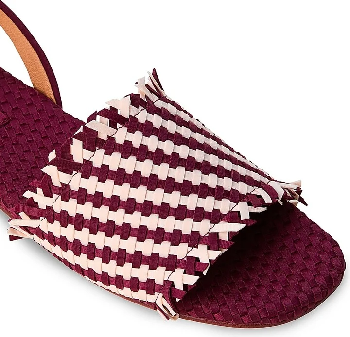 Women's Havana Slingback Striped Sandals - Carrara - Size 5 - Image 9