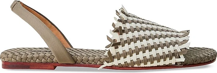 Women's Havana Slingback Striped Sandals - Carrara - Size 5