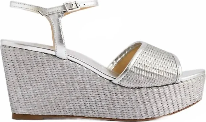 Women's Haven Wedge In Silver Metallic