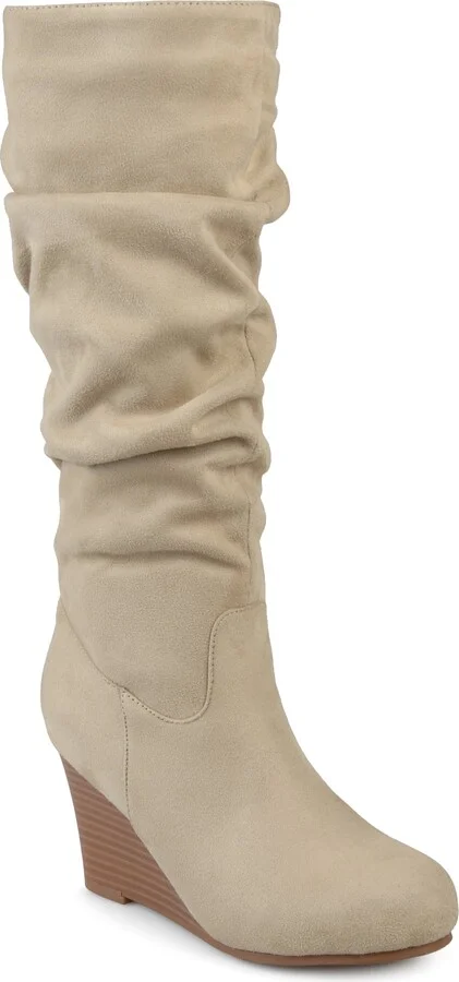 Womens Haze Wedge Knee High Boots