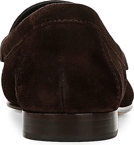 Women's Hazelwood Suede Penny Loafers - Espresso - Size 5.5 - Image 3