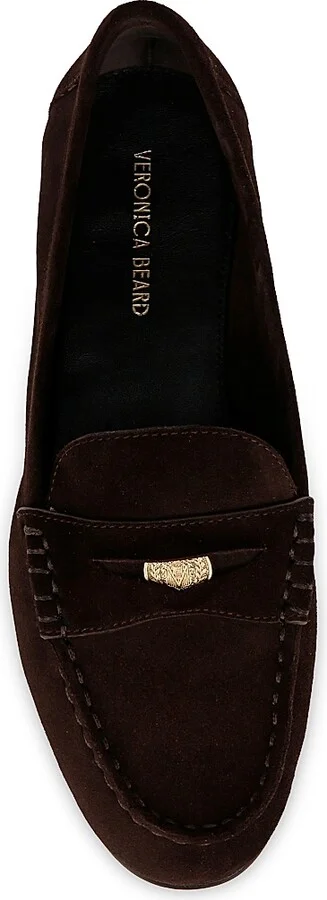 Women's Hazelwood Suede Penny Loafers - Espresso - Size 5.5 - Image 4