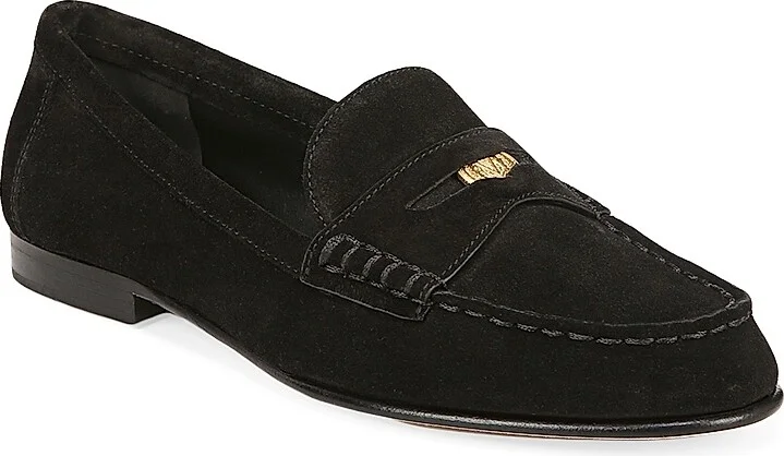 Women's Hazelwood Suede Penny Loafers - Espresso - Size 5.5 - Image 5