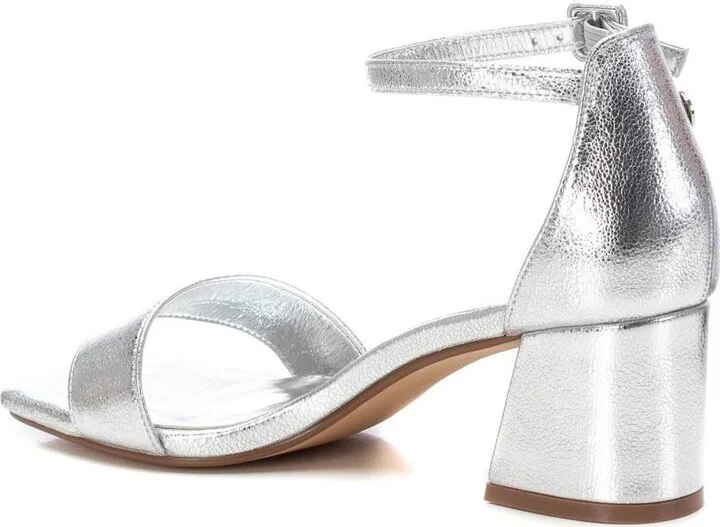 Women's Heeled Ankle Strap Sandals Refresh By Xti - Image 4