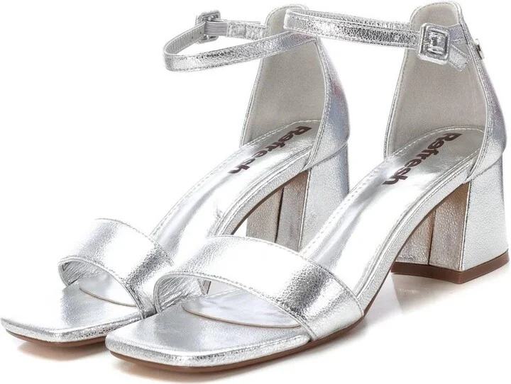 Women's Heeled Ankle Strap Sandals Refresh By Xti - Image 5