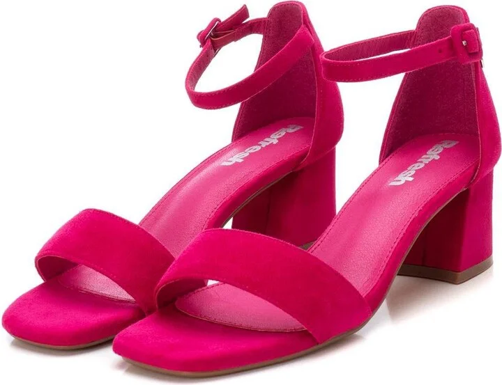Women's Heeled Ankle Strap Sandals Refresh By Xti - Image 9