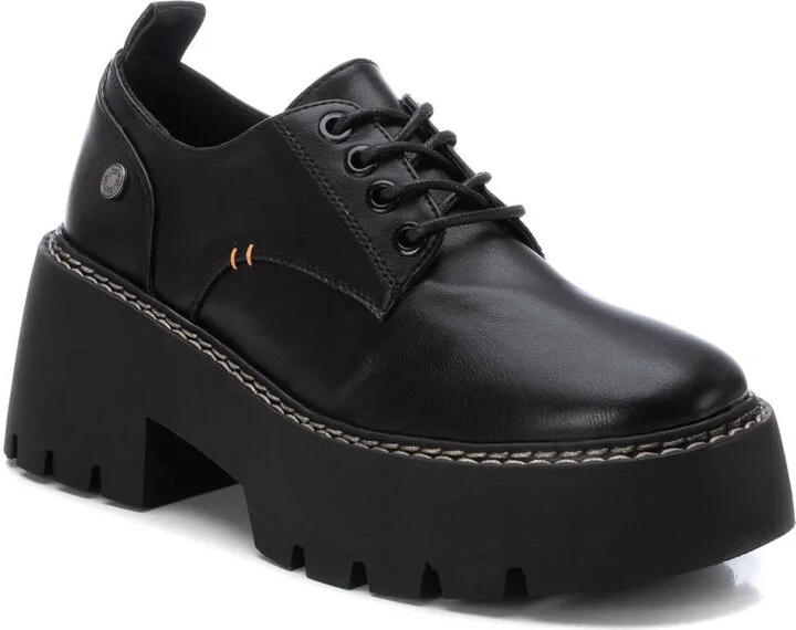 Women's Heeled Lace-Up Loafers By XTI