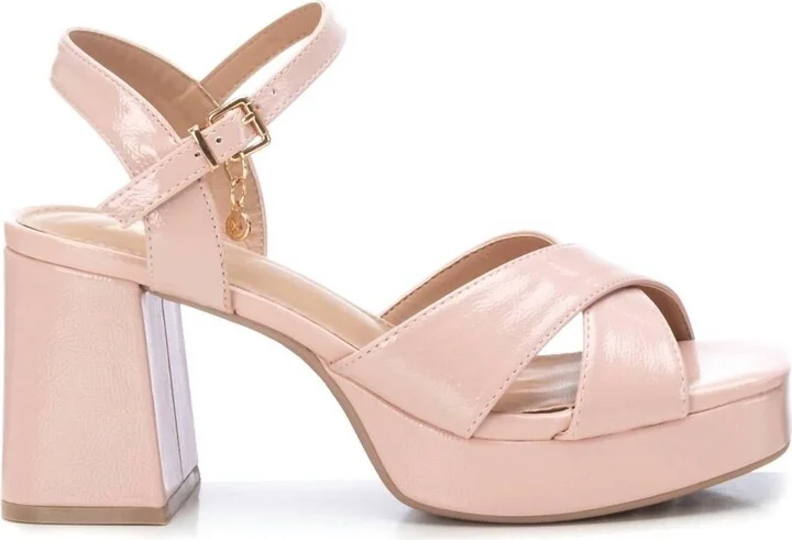 Women's Heeled Sandals In Nude