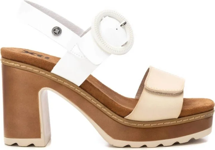 Women's Heeled Sandals In White