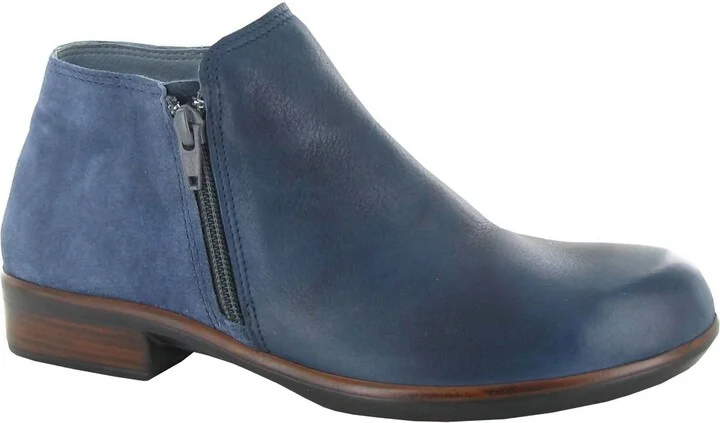 Women's Helm Booties In Ink Leather