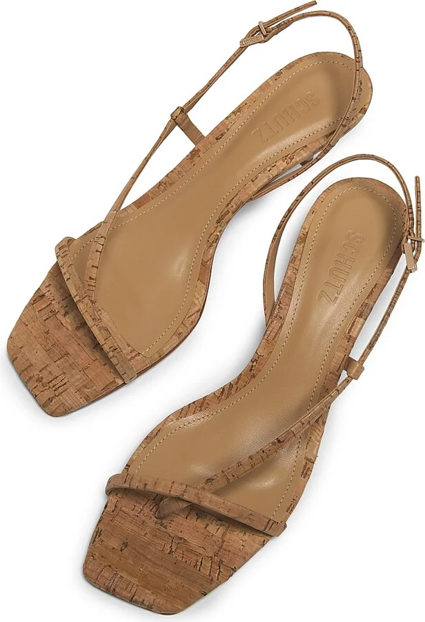Women's Heloise Cork Sandals - Natural - Size 5 - Image 4