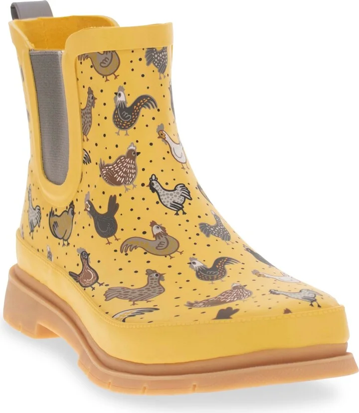 Women's Hen Frenzy Chelsea Rain Boot - Image 2