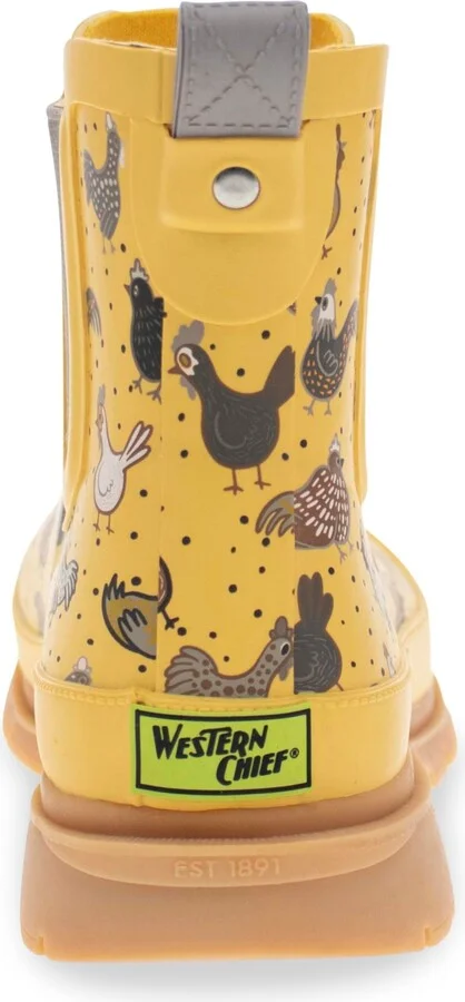 Women's Hen Frenzy Chelsea Rain Boot - Image 3