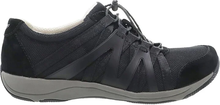 Women's Henriette Athletic Sneakers Medium In Black Black Suede