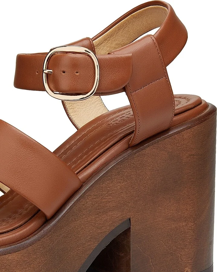Women's Hera 110MM Leather Platform Sandals - Black - Size 7 - Image 11