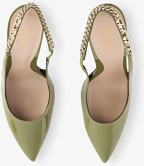 Womens Herbs Light Green Double-Strap Leather Sandals Eur 40 / 7 Uk Women - Image 2