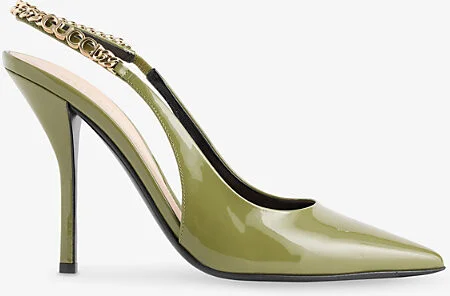Womens Herbs Light Green Double-Strap Leather Sandals Eur 40 / 7 Uk Women