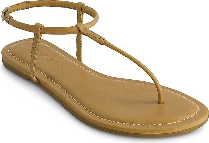 Women's Hercu T-Strap Thong Sandals - Black - Size 6 - Image 9