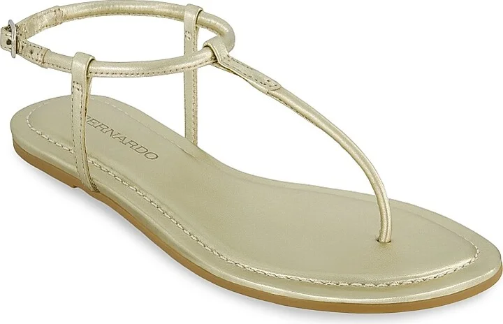 Women's Hercu T-Strap Thong Sandals - Champagne - Size 6 - Image 2