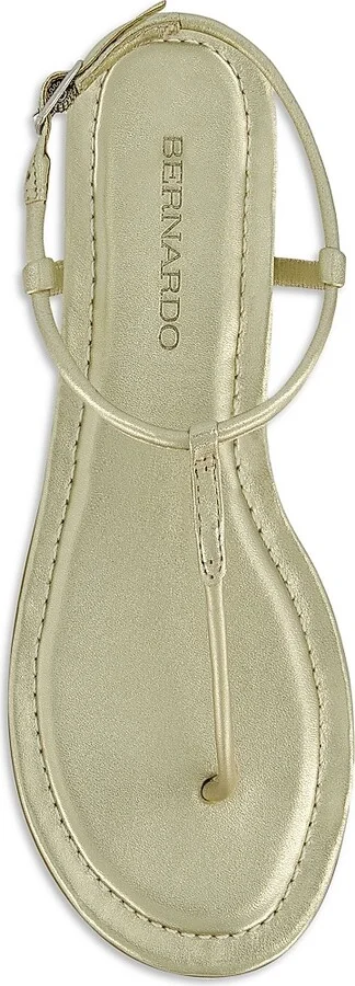 Women's Hercu T-Strap Thong Sandals - Champagne - Size 6 - Image 3