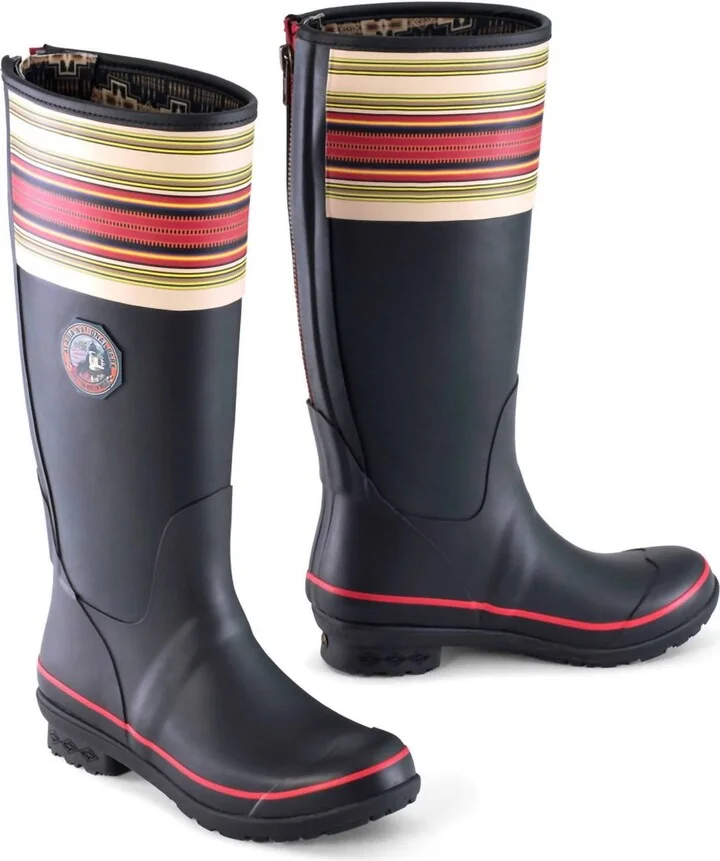 Women's Heritage Tall Acadia National Park Rain Boot In Black
