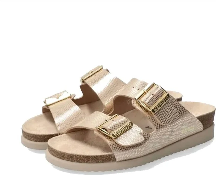 Women's Hester Sandal In Light Sand/havana