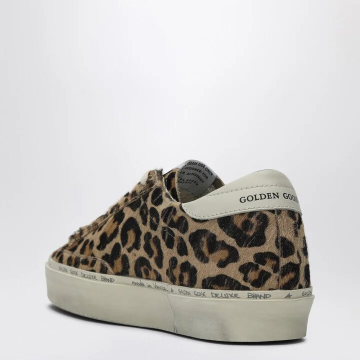 Women's Hi Star Sneakers Leopard Print In Pony Hair - Image 2